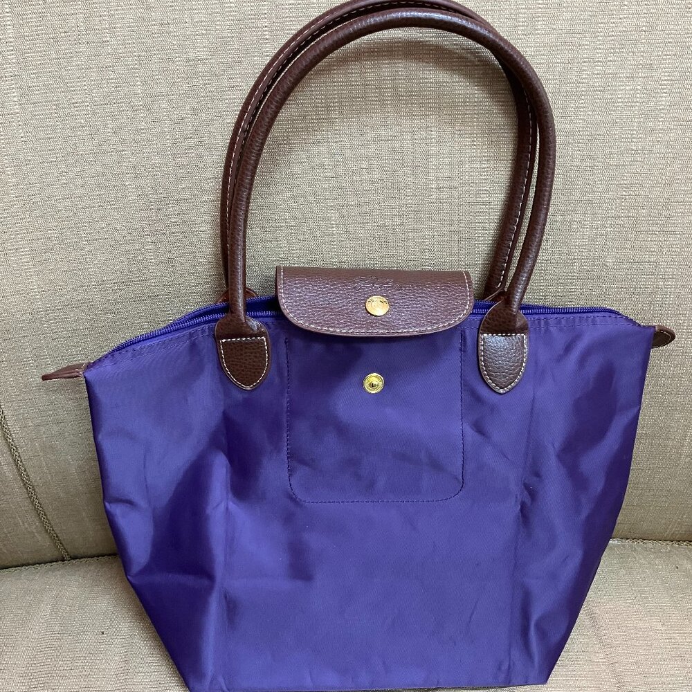 Longchamp Pliage Women's Tote Medium – Purple/Mulberry